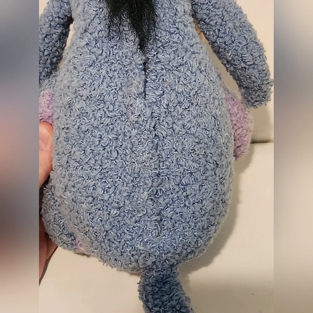 10” Vintage Mattel Disney Eeyore Winnie the Pooh Plush Nonfunctional Voice Box